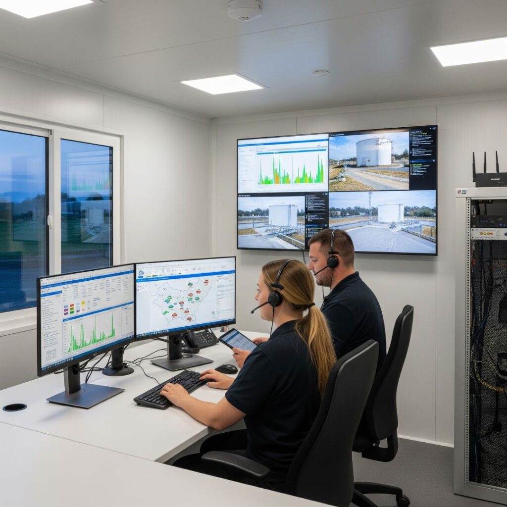 Monitoramento de tanques de combustível com IoT Satelital