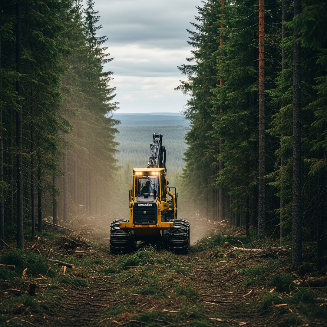 Case Komatsu IoT Satelital